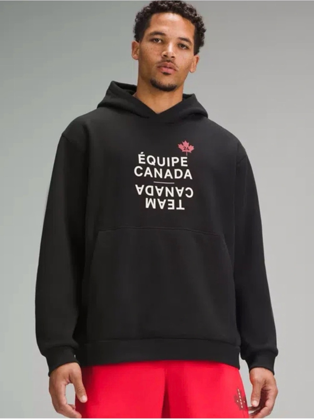 Lululemon Mens Steady State Hoodie Team Canada Paris Olympics 2024 Sz XL